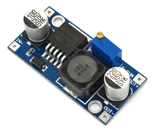 Convertidor Dc-dc Step Down Lm2596 Regulable Para Arduino