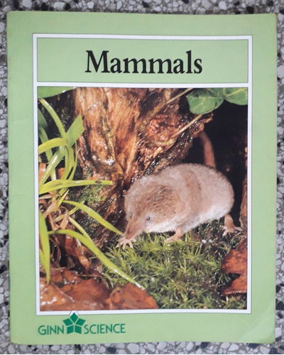 Mammals Ingles Infantil Mamifero 1992 24p Impecab Unicodueño