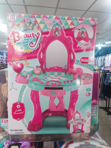 Peinadora Tocador De Maquillaje Juguete Para Niñas, Grande