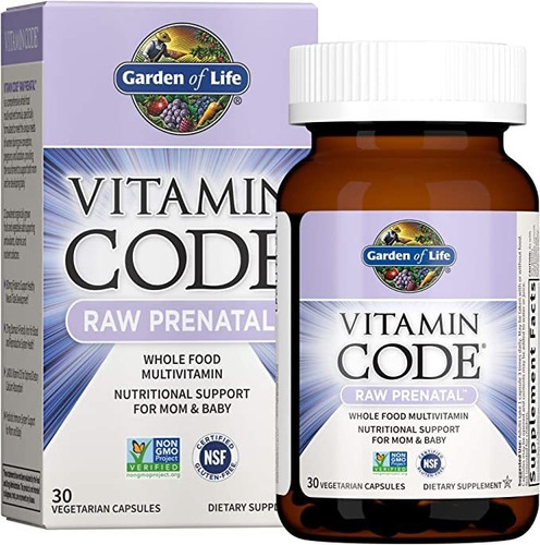 Garden Of Life Vitamin Código Raw Prenatal, , 1, 1