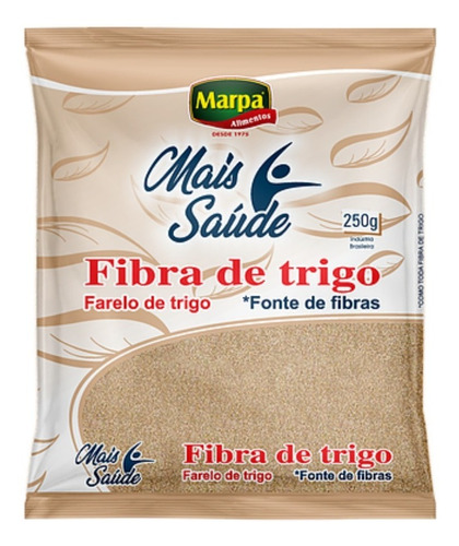 Fibra De Trigo Farelo 250g Premium Marpa Alimentos