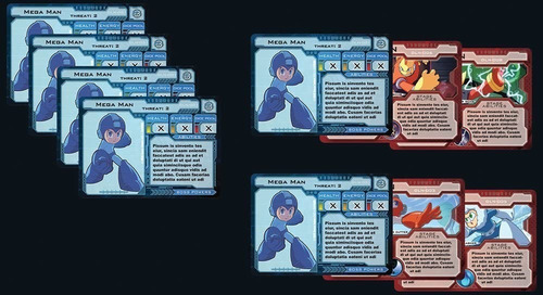 Juego De Mesa Coleccionable Mega Man, Capcom (inglés)