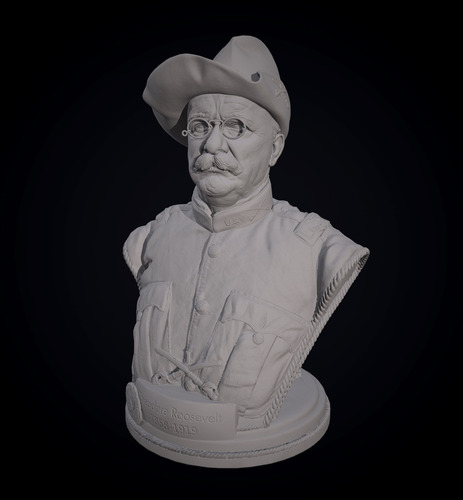 Imagen 4 de 4 de Busto De Teodoro Roosevelt