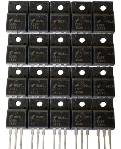 Fgpf4536 -  Fgpf 4536 - 4536  Transistor Igbt (kit 20 Peças)