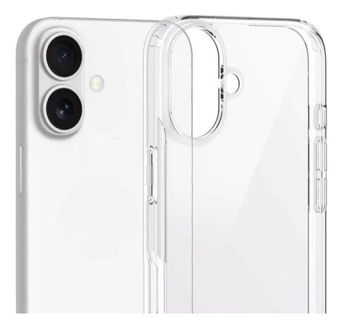 Capa iPhone 16 Plus Slim Transparente + Nf