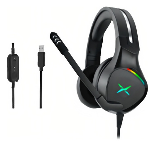 Audifono Delux Dh-sl100 Gaming Black