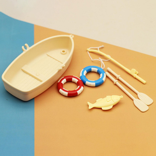 Accesorio De Jardín De Hadas, Mini Círculo De Pesca Y