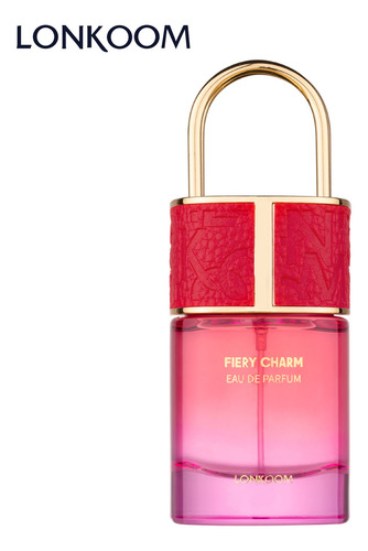 Perfume Para Ella Dulce Perfume Aromante Femenino Afrutado Dulce y de Vainilla Fresca Lonkoom Fiery Charm Floral Fruity Para Mujer 50 Ml