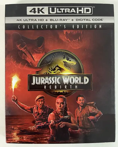 4k + Bluray Jurassic World Recomeço - Scarlett Johansson