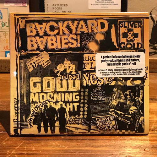 Backyard Babies Sliver & Gold Edicion Cd