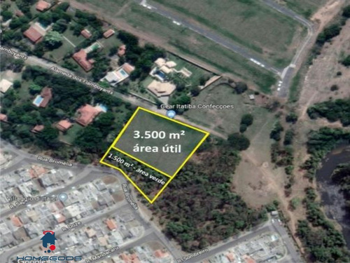 Imagem 1 de 5 de Terreno Com 5.000m² Área Nobre - Indaiatuba - Te00209 - 34888471