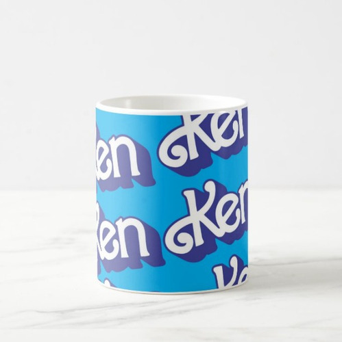 Caneca Porcelana Personalizada Barbie 9 Ken