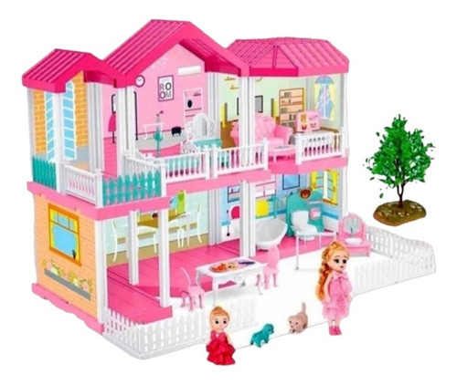 Imagen 1 de 3 de Casa Casita De Muñeca Juguete Juego Niña Castillo Infantil