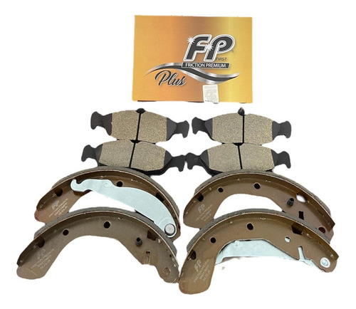Kit Balatas Delanteras Y Traseras Gm Chevy 2006-2007-2008 Fp