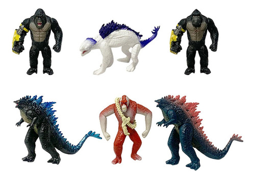 Figuras De Godzilla Vs Kong Versión 2 El Nuevo Imperio Figur