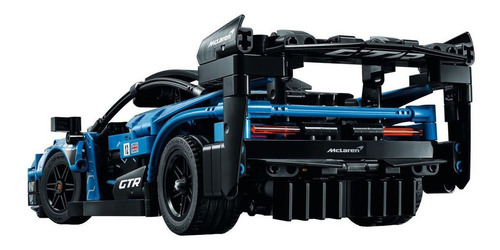 Imagem 4 de 6 de Blocos de montar LegoTechnic McLaren Senna GTR 830 peças em caixa