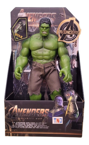 Imagen 1 de 2 de  Figura Hulk 32cm