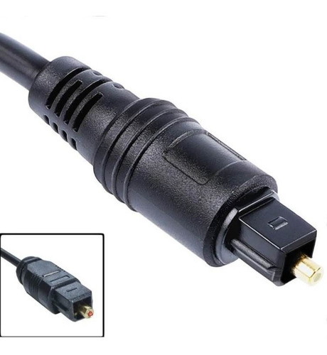 Cable Audio Optico Digital Toslink Fibra Optica Line 2 Mts