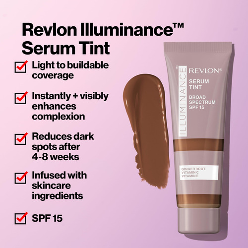 Sérum Teñido Revlon Illuminance Triple Hialurónico 27 Ml