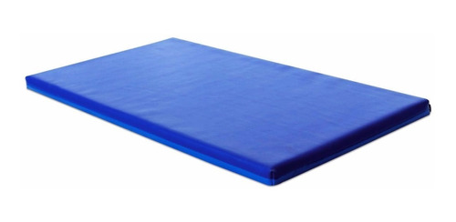 Colchoneta Gimnasio Impermeable 47x120cm*30 Mm Forro Azul