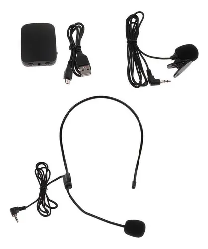 Dsv Micrófono De Diadema Inalámbrico Clip De Solapa Micro