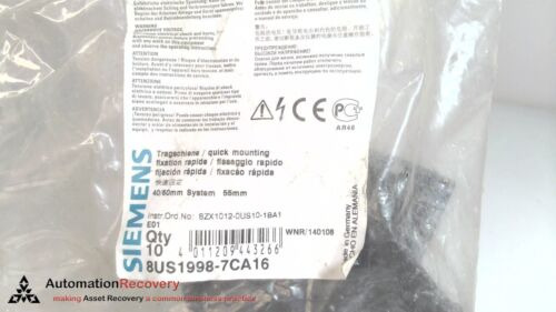 Siemens 8us1998-7ca16 Busbar System, See Desc #326760 Ccf