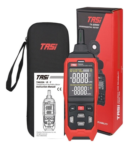 Psicrómetro Termohigrómetro Lcd Temperatura Y Humedad