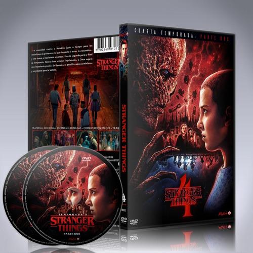 Strange Things Temporada 4 Parte 2 Dvd Latino/ingles