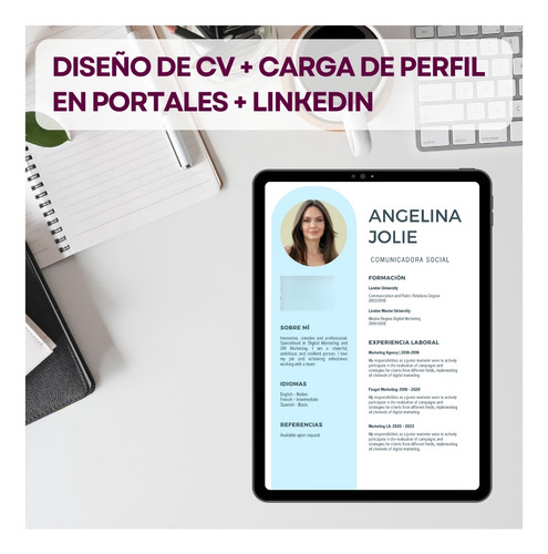 Confección De Cv + Carga Y Optimización De Linkedin