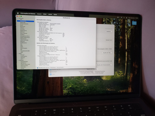 Apple Macbook Air M2 2022 Midnight 13.6 8gb De Ram 256gb Ssd Azul (Usado)