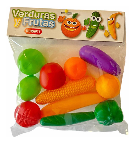 Frutas Y Verduras Set Duravit En Bolsa De 11 Piezas Boutique