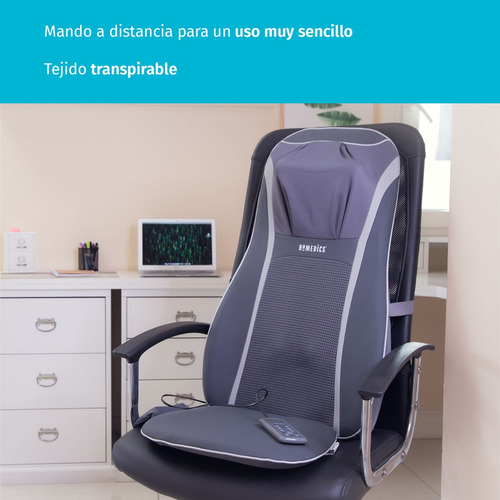 Silla Masajeadora Homedics De Lujo Mcs-8840 Shiatsu Lumbar