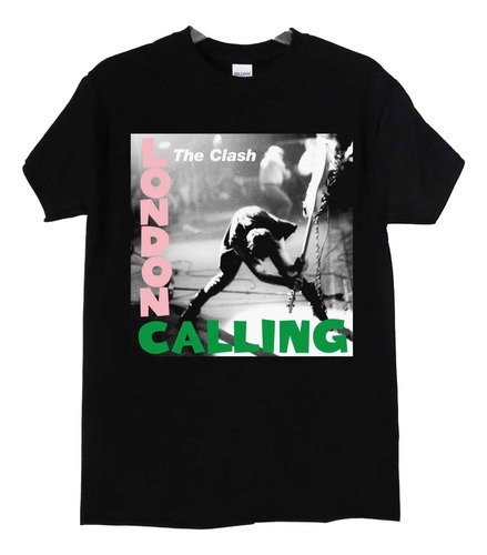 Polera The Clash London Calling Punk Abominatron