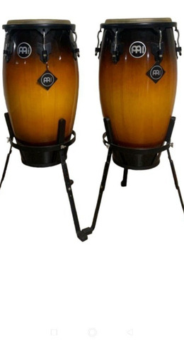 Imagen 1 de 3 de Conga Percusión Meinl Con Soporte , Vintage Sunburst