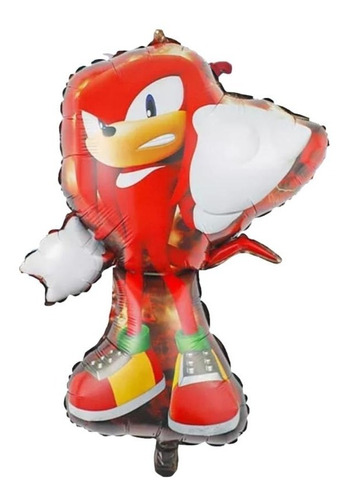 1 Globo Knuckles Sonic 