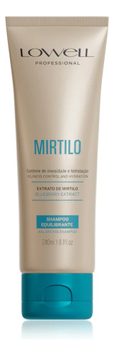 Shampoo Mirtilo Anti Oleosidade 240ml Lowell