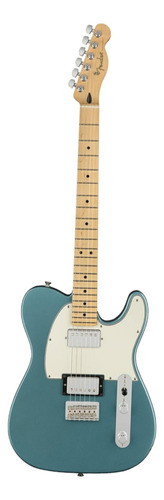 Guitarra eléctrica Fender Player Telecaster HH de aliso tidepool brillante con diapasón de arce