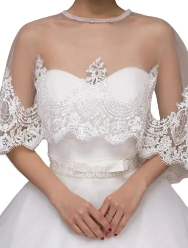 Torera top blanca mujer