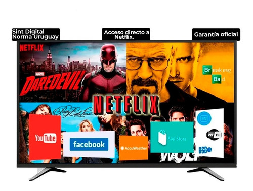 Televisor Led Punktal Pk-32kdl Smart 32 Hd Netflix Gtia Ofic