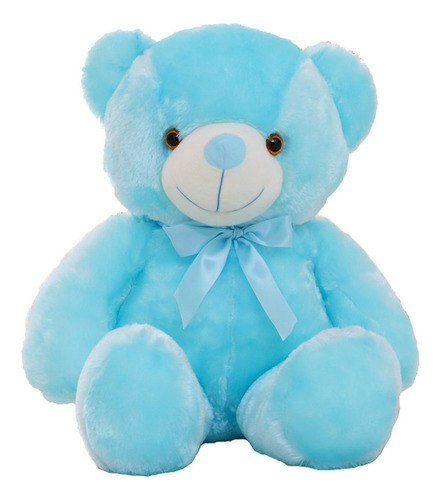 Oso Peluche 50cm Con Luz Led Regalo San Valentin Amor Delive