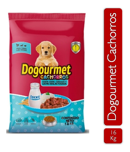 Alimento Para Perros Dogourmet Cachorros Leche 16kg 
