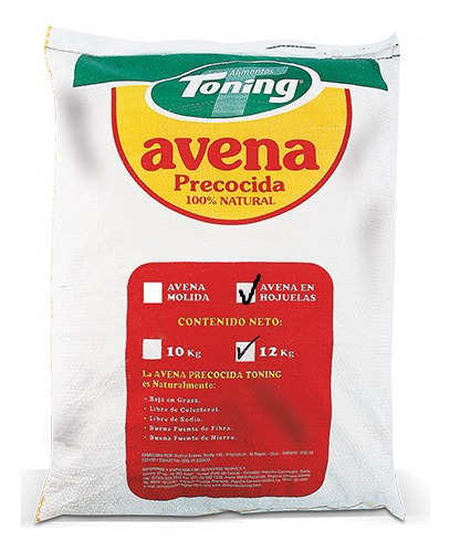 Avena Hojuelas * 12 Kilos - Kg a $9742