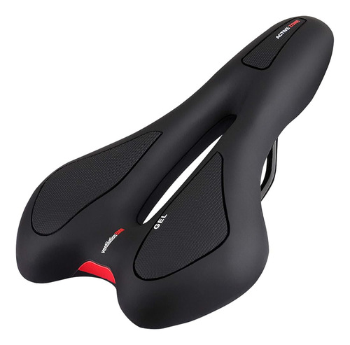 Bike Seat Gel Bicycle Saddle Comfort For Men Women Mtb Mount