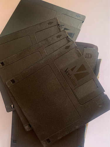 Diskettes Verbatim 3.5 De 1.44 Mb Caja Con 10 Piezas (Usado)
