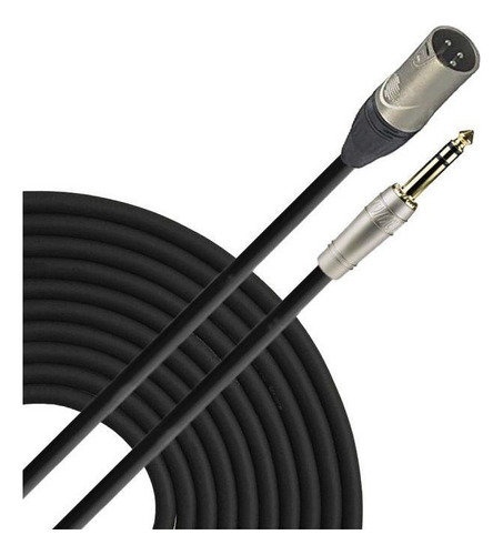 Cable Xlr Macho (canon) A Plug 1/4 Stereo 1.8m Trs