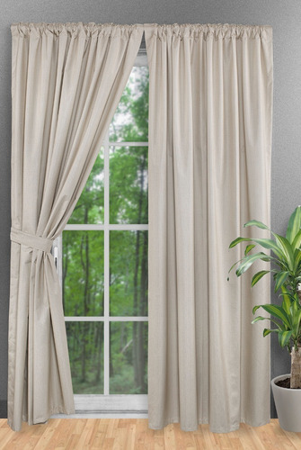 Cortinas Blackout Textil 90% Black Out Dormitorio Living
