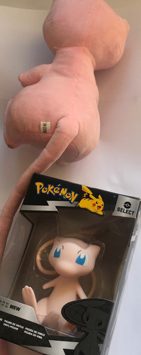 Pokémon Select Mew Figura De Vinilo Y Peluche (Usado)