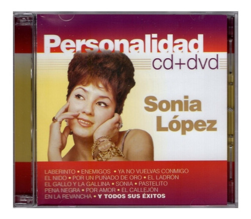 Sonia Lopez Personalidad Disco Cd + Dvd