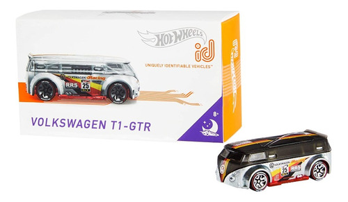 Vehículo Hot Wheels Id Volkswagen T-1 Gtr Nightburnerz 1:64