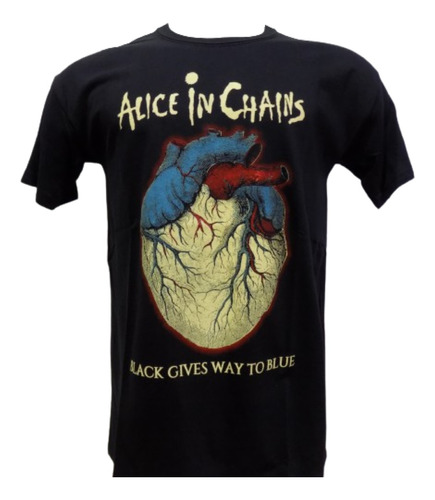 Remera Alice In Chains Black Gives Way To Blue Que Sea Rock